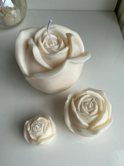 Soy candle set- Roses