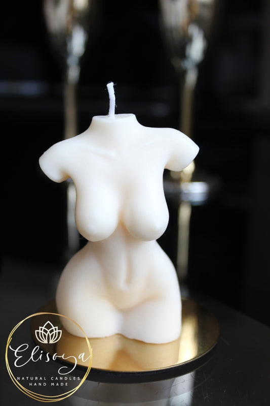 Soy wax candle - Female body