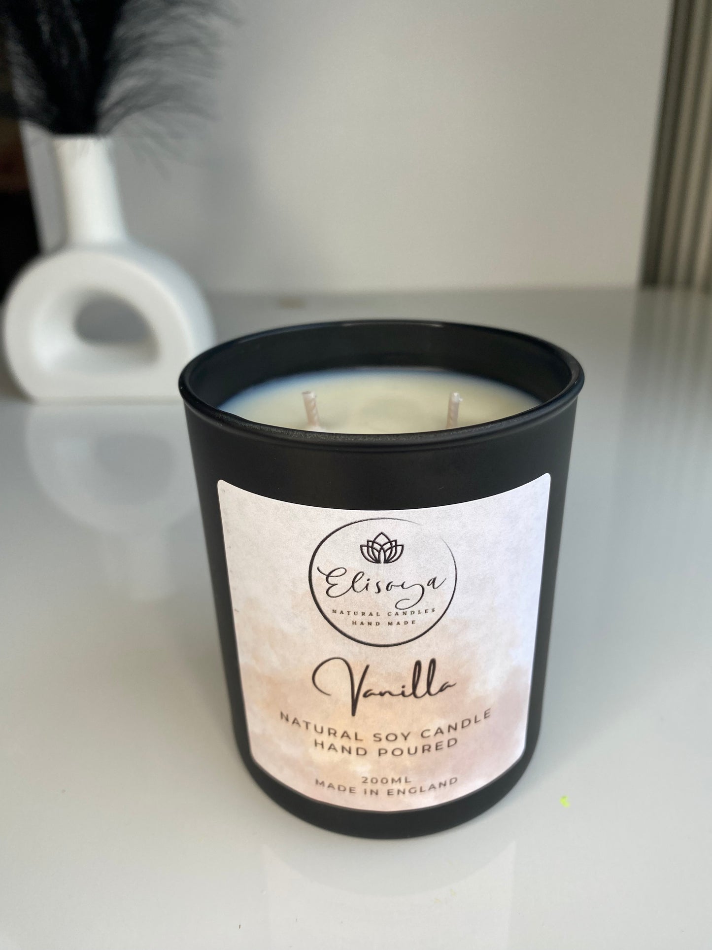 Soy scented candle 20cl- VANILLA