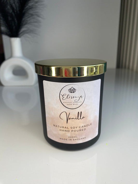 Soy scented candle 20cl- VANILLA