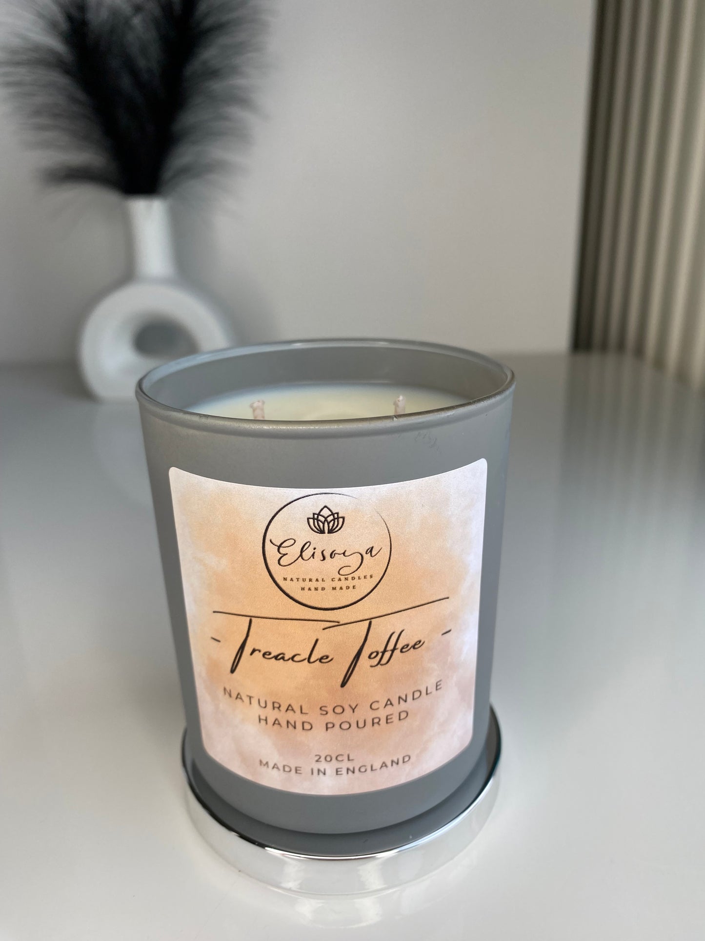 Soy scented candle 20cl- TREACLE TOFFEE