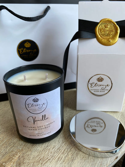 Soy scented candle 20cl- VANILLA