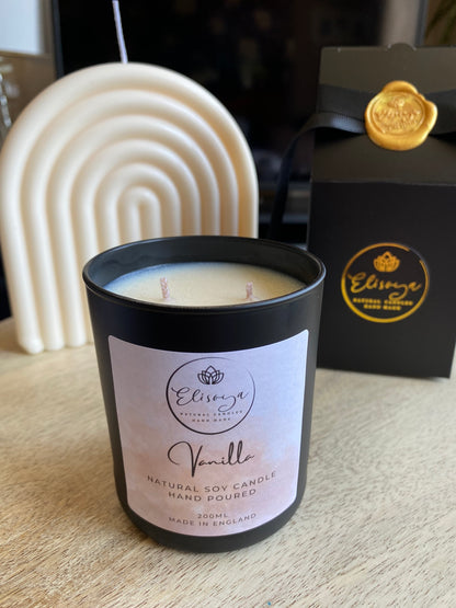 Soy scented candle 20cl- VANILLA