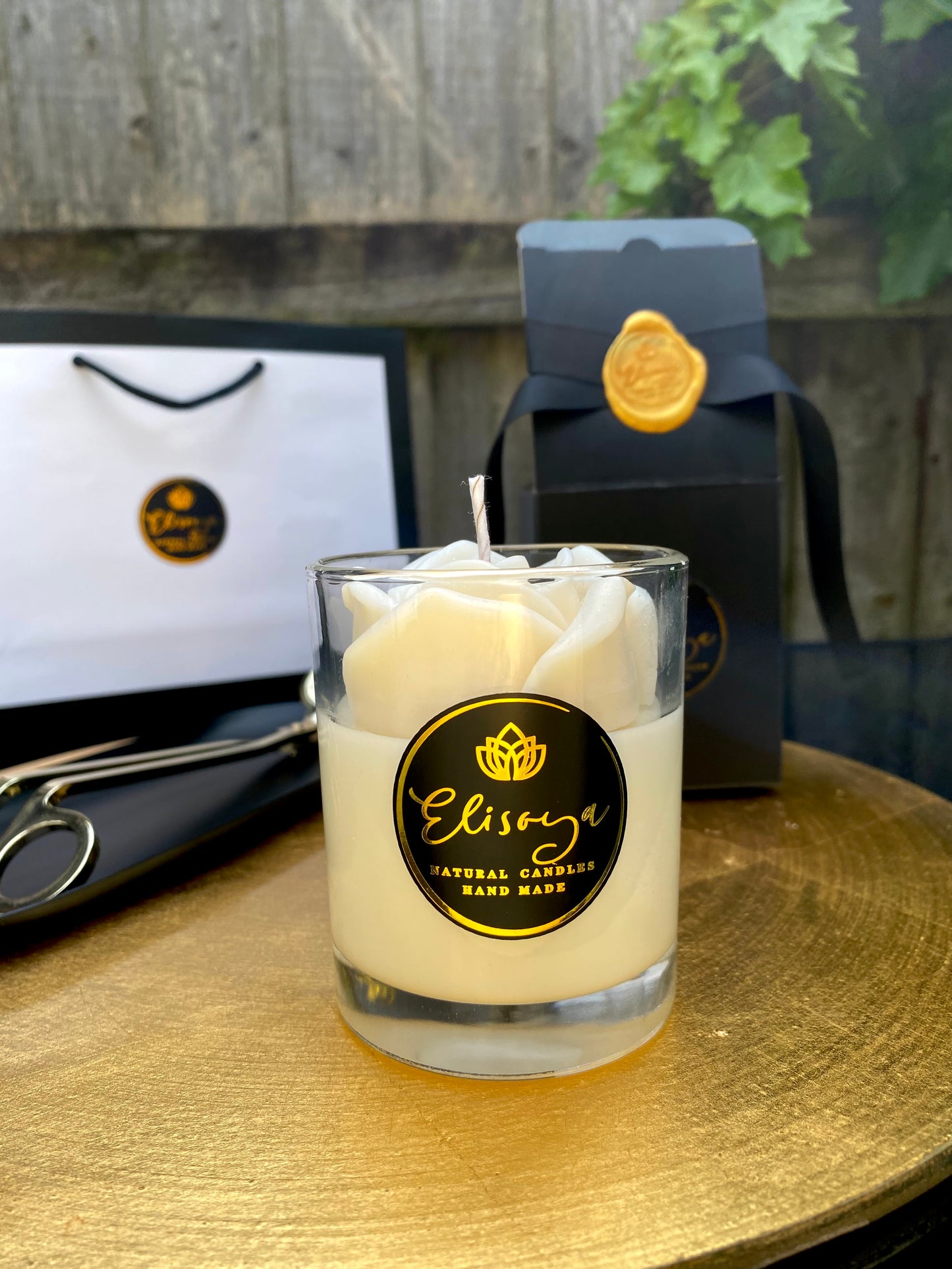 Vanilla flower 20cl - Soy scented candle