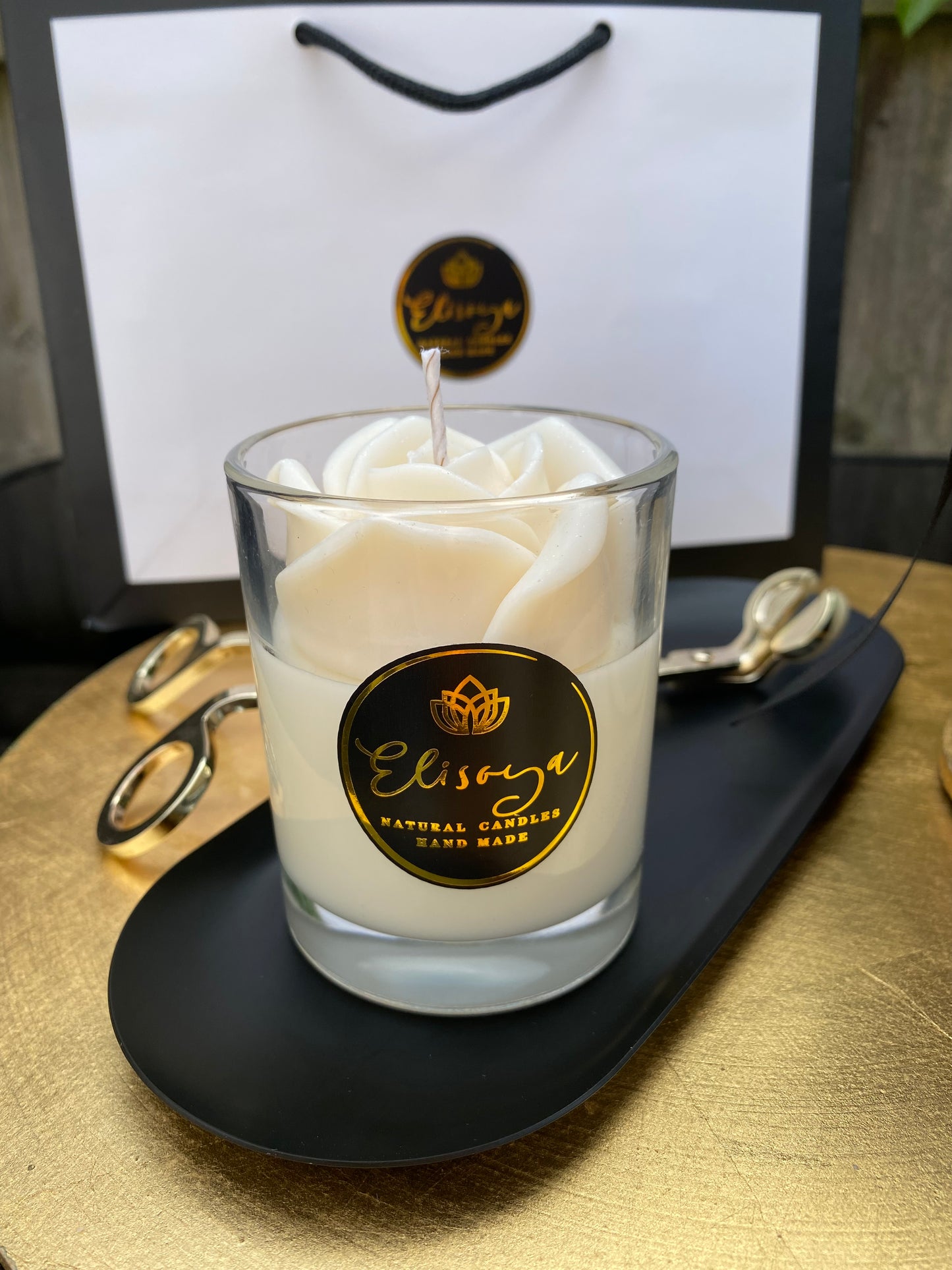 Vanilla flower 20cl - Soy scented candle