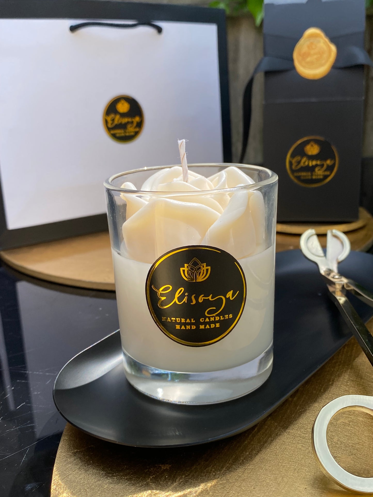 Vanilla flower 20cl - Soy scented candle