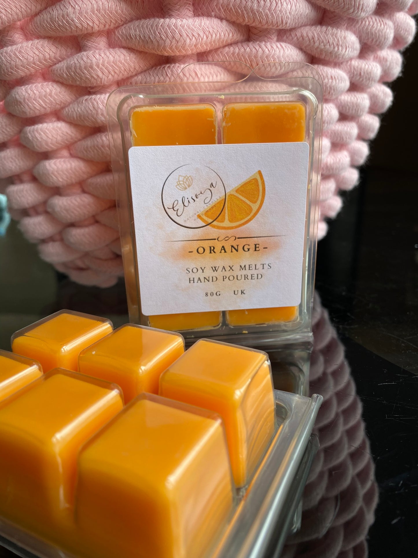 Soy wax melts - ORANGE