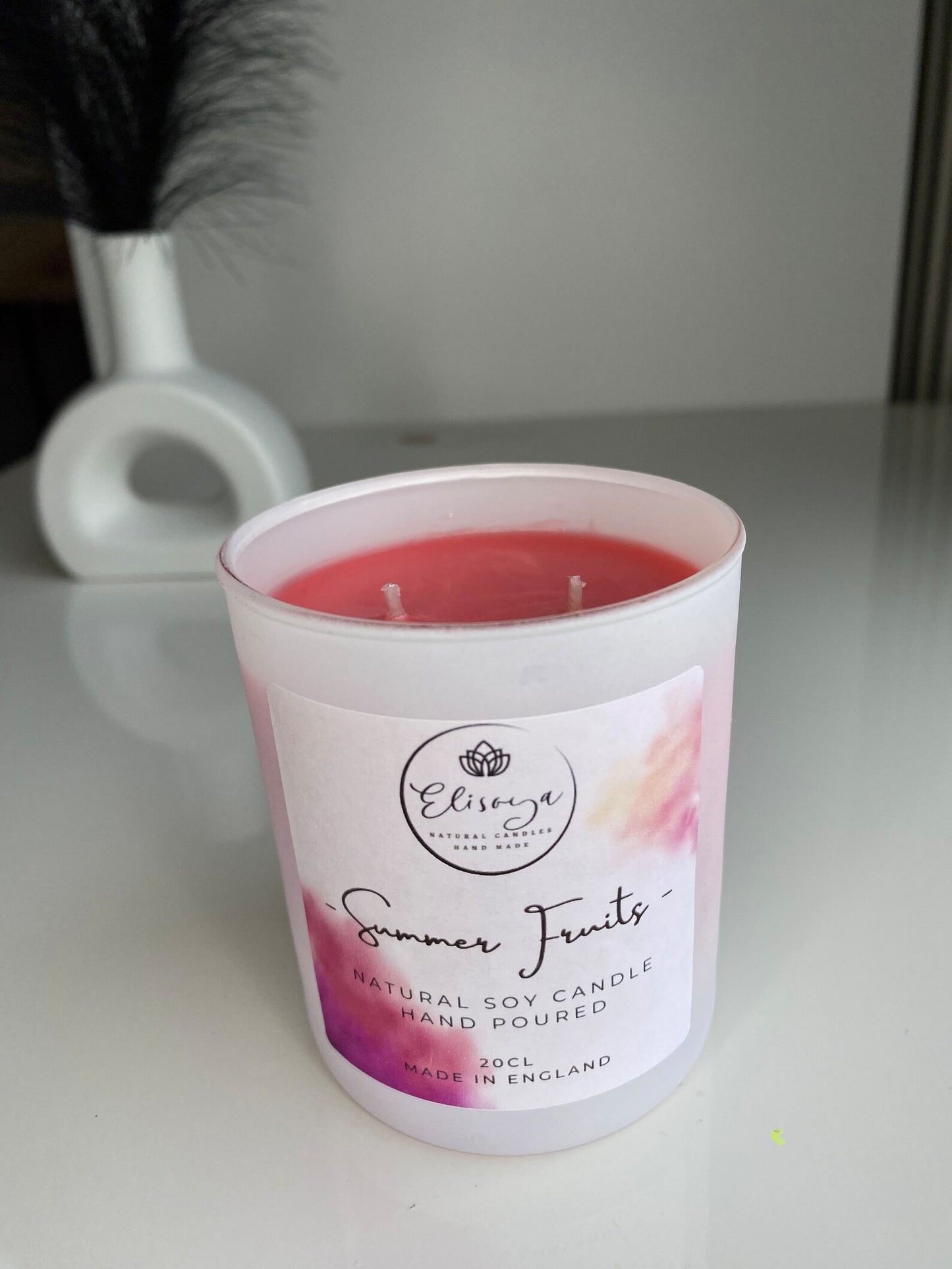 Soy scented candle 20cl- SUMMER FRUITS