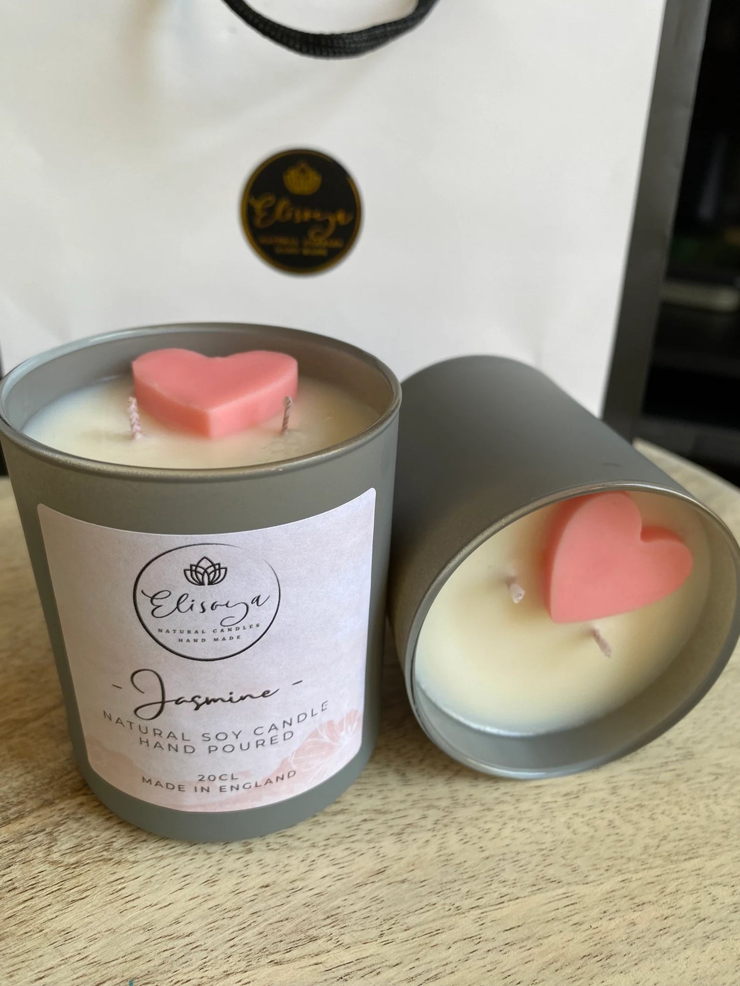 Soy scented candle 20cl- JASMINE