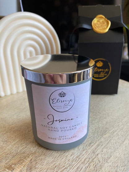 Soy scented candle 20cl- JASMINE