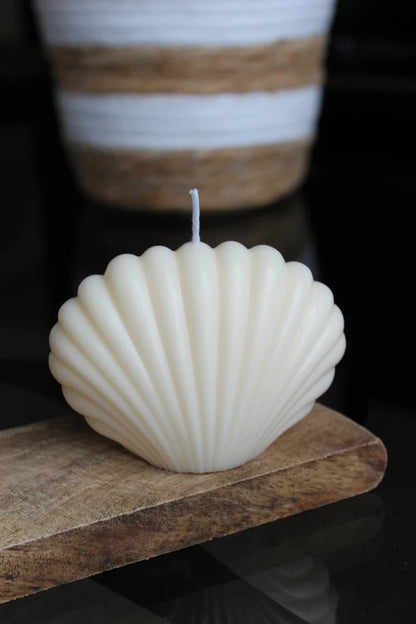 Soy pillar candles - Shells