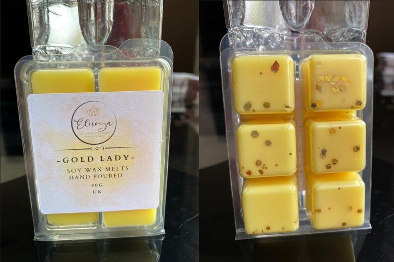 Soy wax melts - Gold Lady