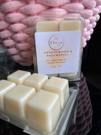 Soy wax melts - Sandalwood & Patchouli