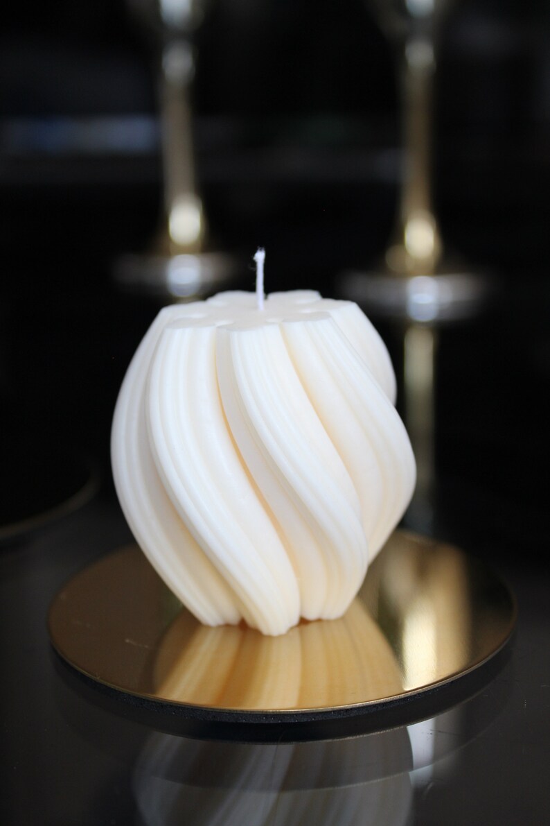 Decorative set candles- Waves