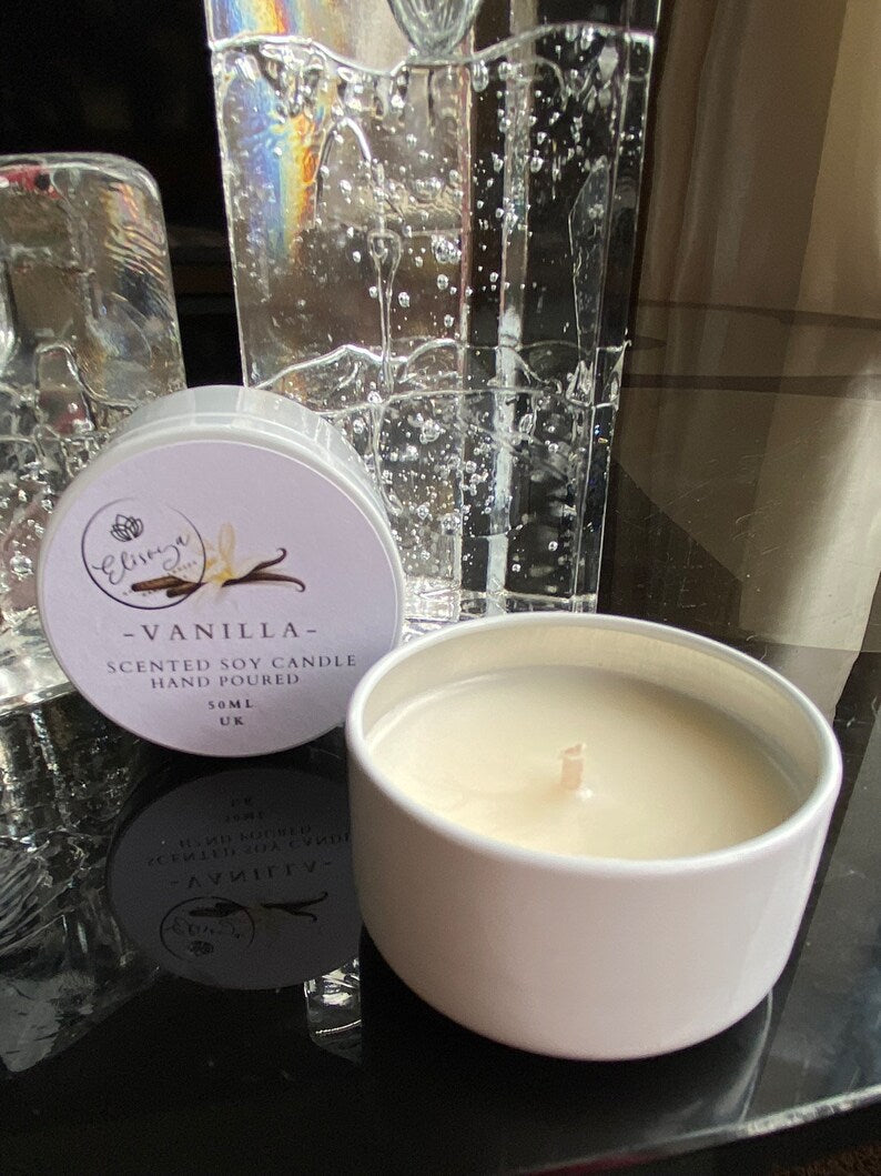 Small Scented Soy Candle - Vanillia