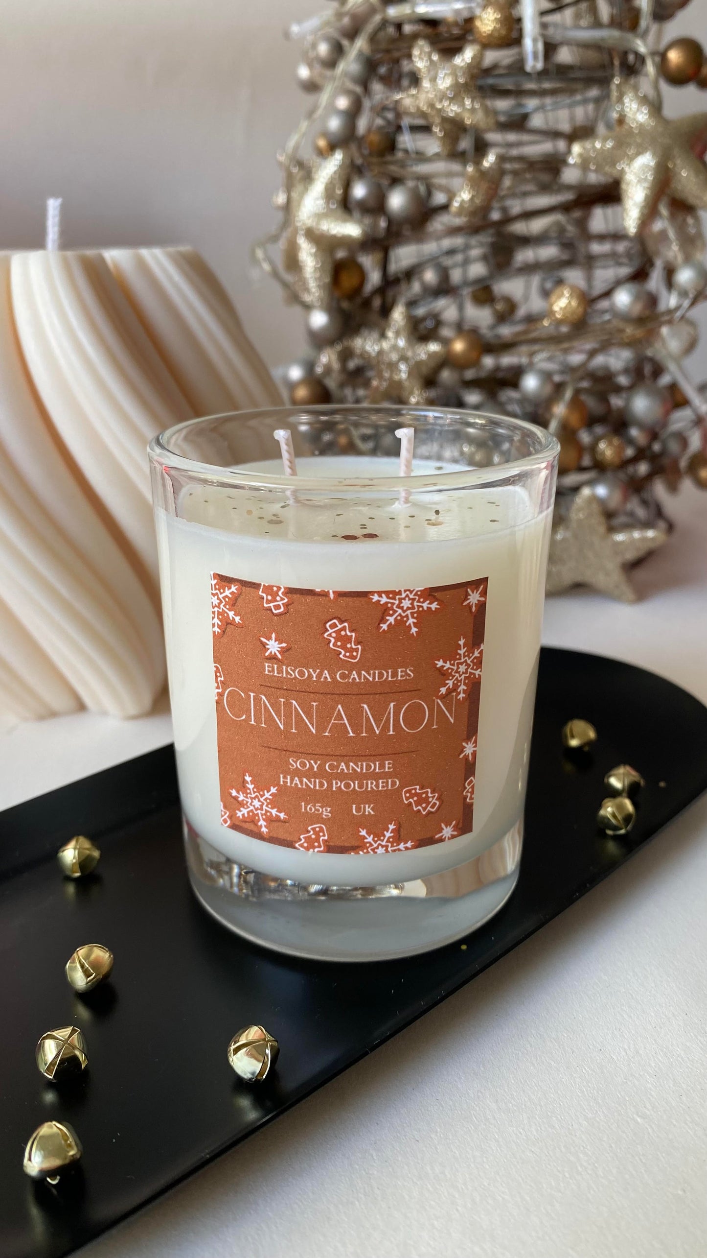 Scented soy candle - Cinnamon