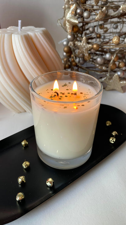 Scented soy candle - Christmas cookies & White Chocolate