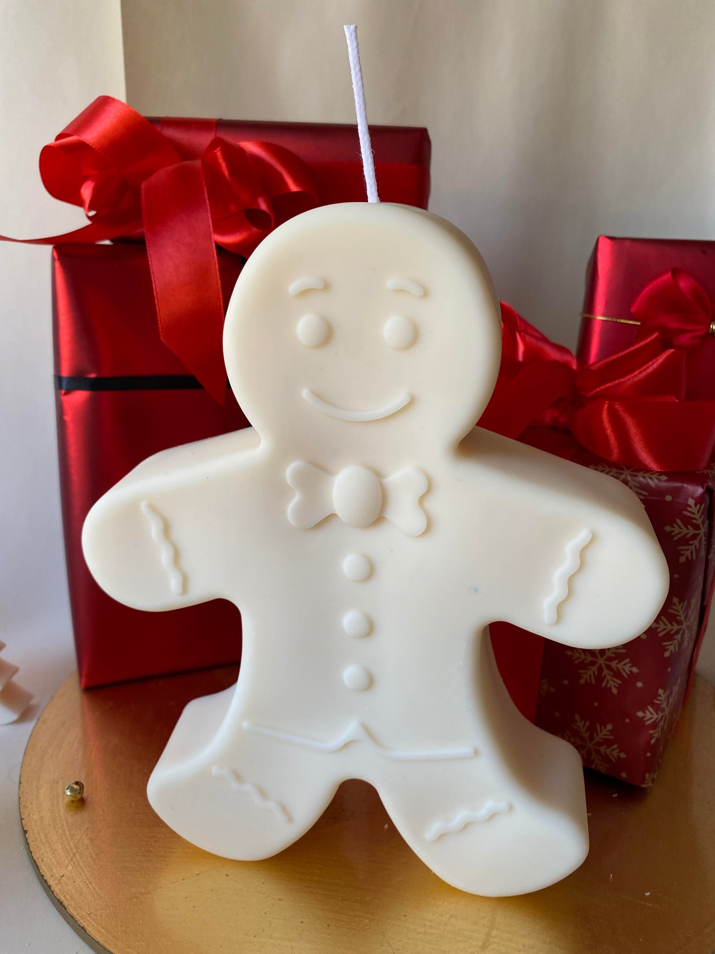 Giant Gingerbread Man Candle