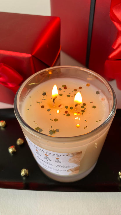 Scented soy candle - Christmas cookies & White Chocolate