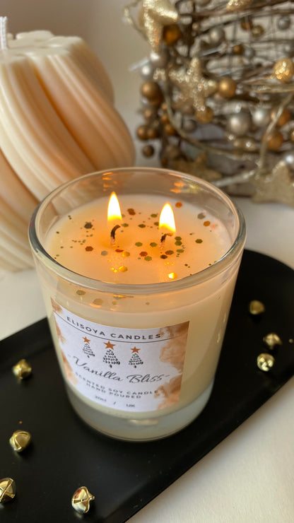 Scented soy candle - Vanilla Bliss