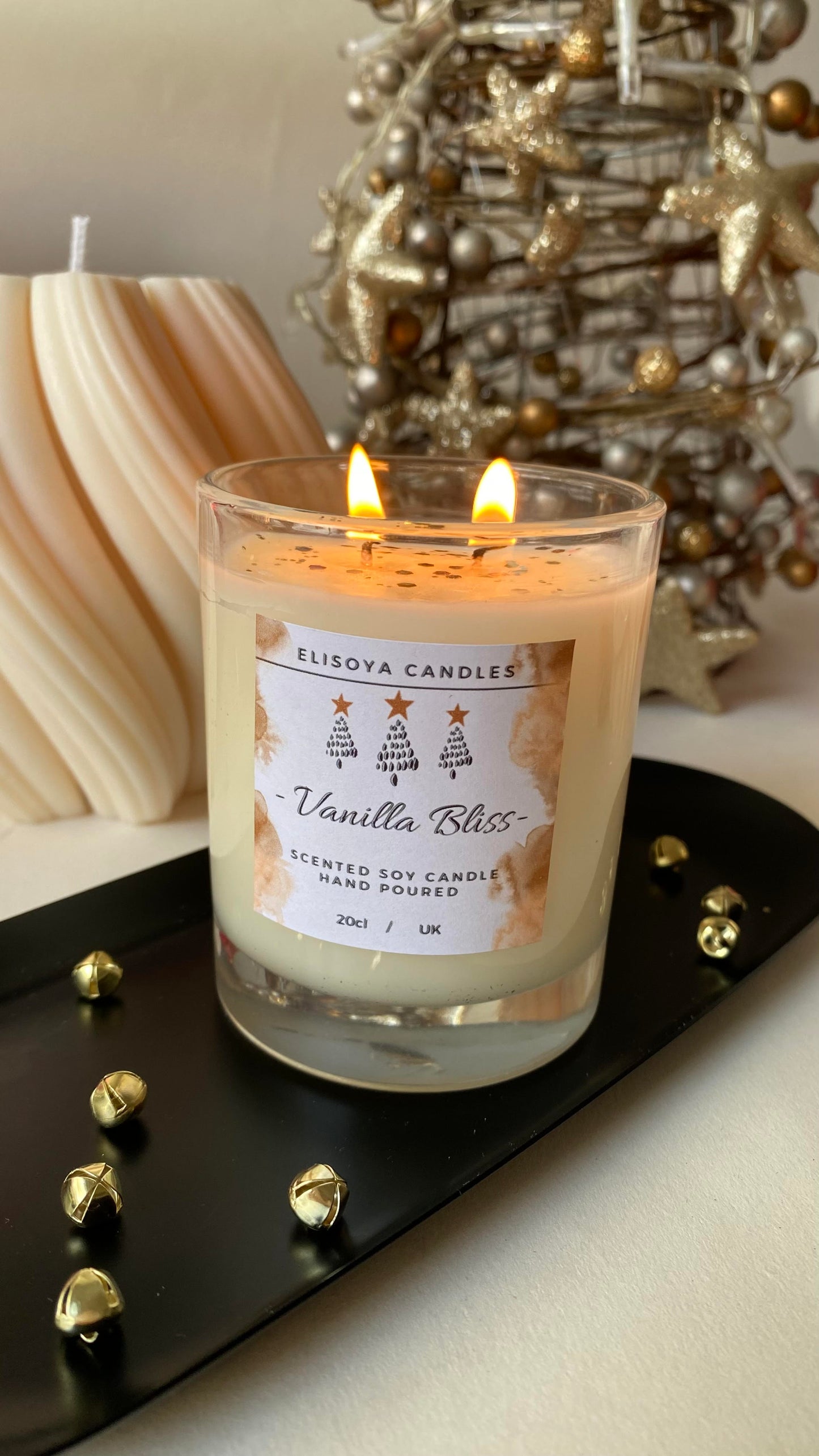 Scented soy candle - Vanilla Bliss