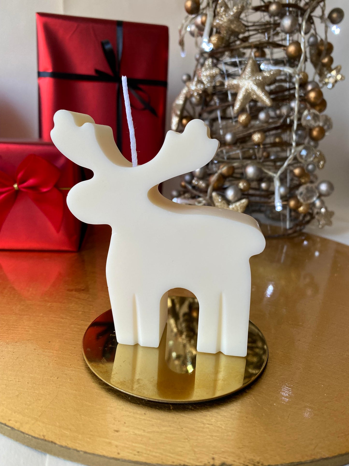 Christmas Reindeer Candle