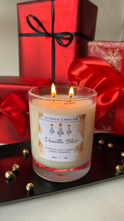 Scented soy candle - Vanilla Bliss